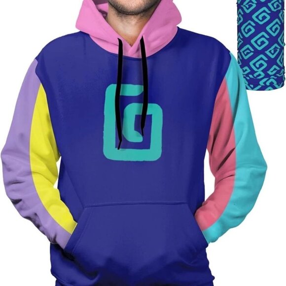 Karl Jacobs Enchantment multicolor Hoodie size L - Picture 8 of 12